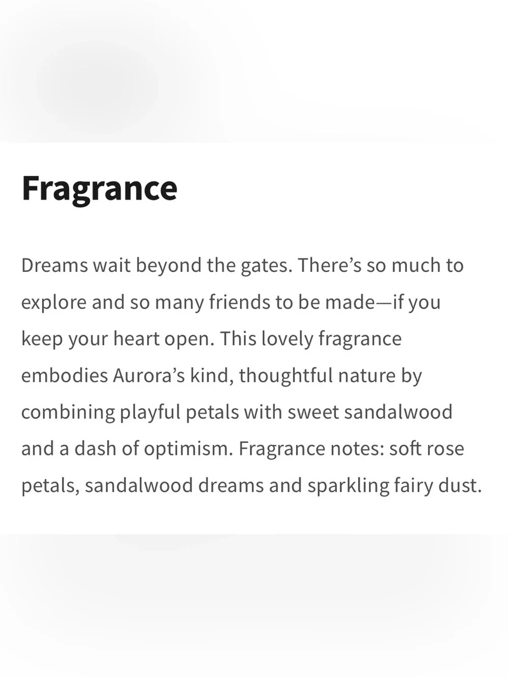 Bath & Body Works Disney Princess Aurora Body Wash